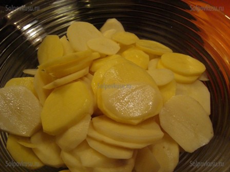 Картошка запеченная с сыром